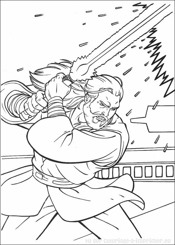 Coloriage imprimable Star Wars #70724 de la collection Films et Séries TV à colorier aux crayons