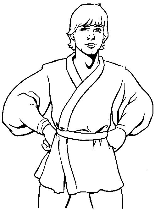 Coloriage gratuit Star Wars #70755 de la collection Films et Séries TV à imprimer