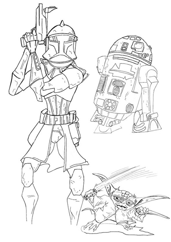 Joli coloriage Star Wars #70760 de la collection Films et Séries TV, prêt à imprimer pour petits et grands