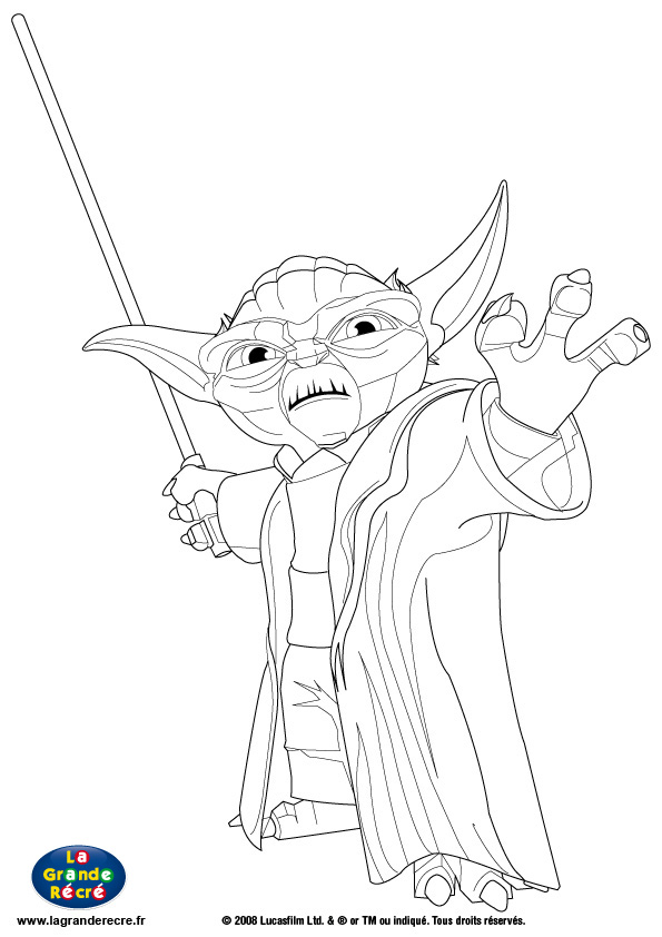 Illustration au trait Star Wars #70779 de la collection Films et Séries TV à colorier gratuitement