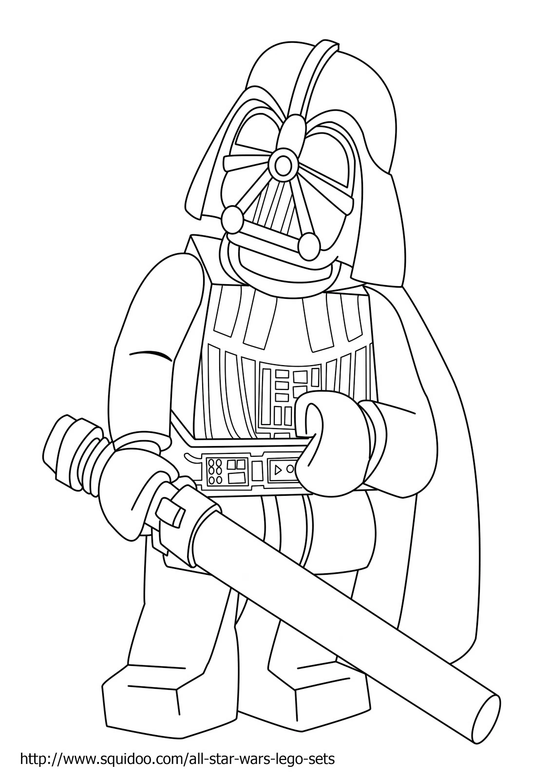 Dessin à colorier: Star Wars (Films et Séries TV) #70780 - Coloriages à Imprimer Gratuits