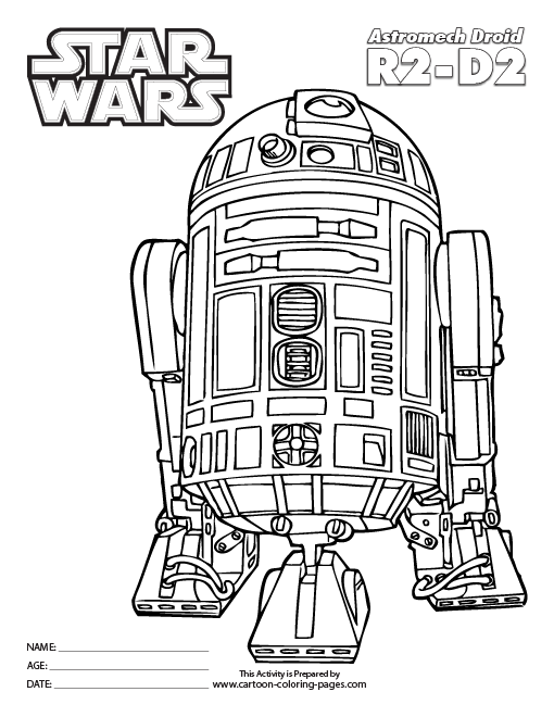 Dessin à colorier: Star Wars (Films et Séries TV) #70809 - Coloriages à Imprimer Gratuits