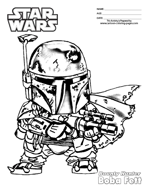 Coloriage gratuit pour enfants et adultes Star Wars #70865, collection Films et Séries TV