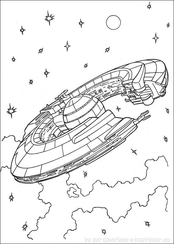 Coloriage gratuit Star Wars #70885 de la collection Films et Séries TV à imprimer