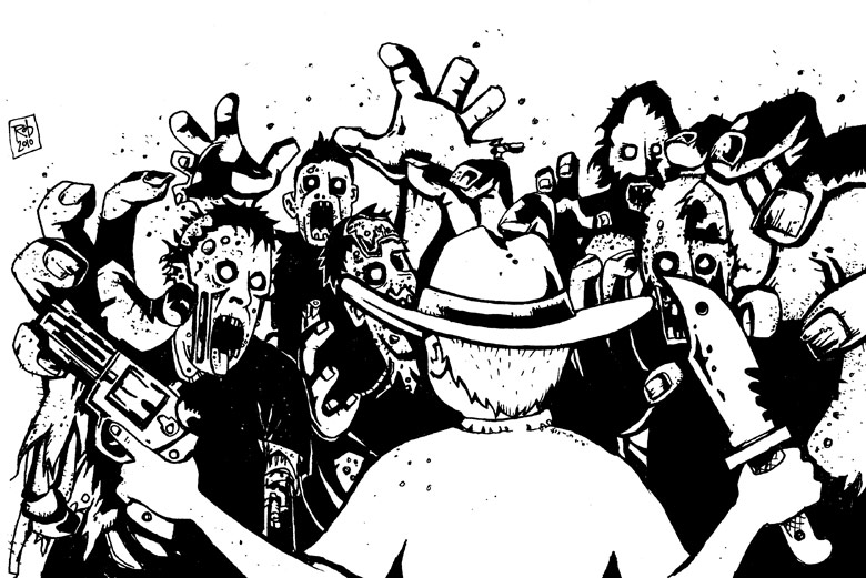 Dessin The Walking Dead #152122 à colorier de la série Films et Séries TV, gratuit à télécharger et imprimer