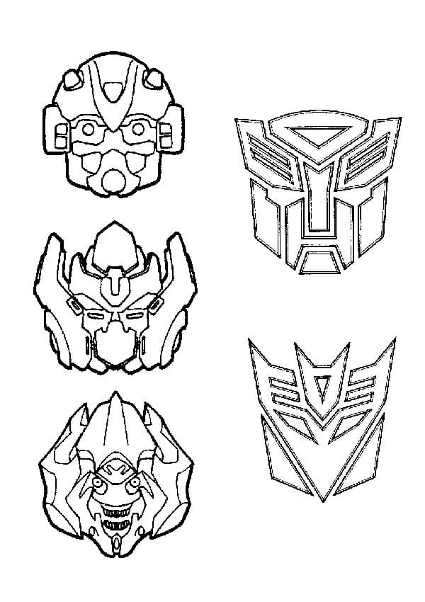 Illustration au trait Transformers #180264 de la collection Films et Séries TV à colorier gratuitement