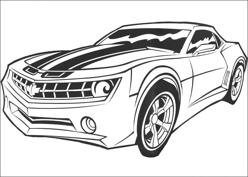 Coloriage gratuit Transformers #180277 de la collection Films et Séries TV à imprimer