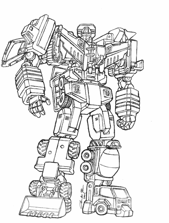 Coloriage gratuit Transformers #75167 de la collection Films et Séries TV à imprimer