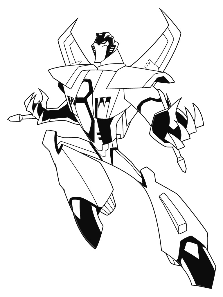 Coloriage gratuit Transformers #75185 de la collection Films et Séries TV à imprimer