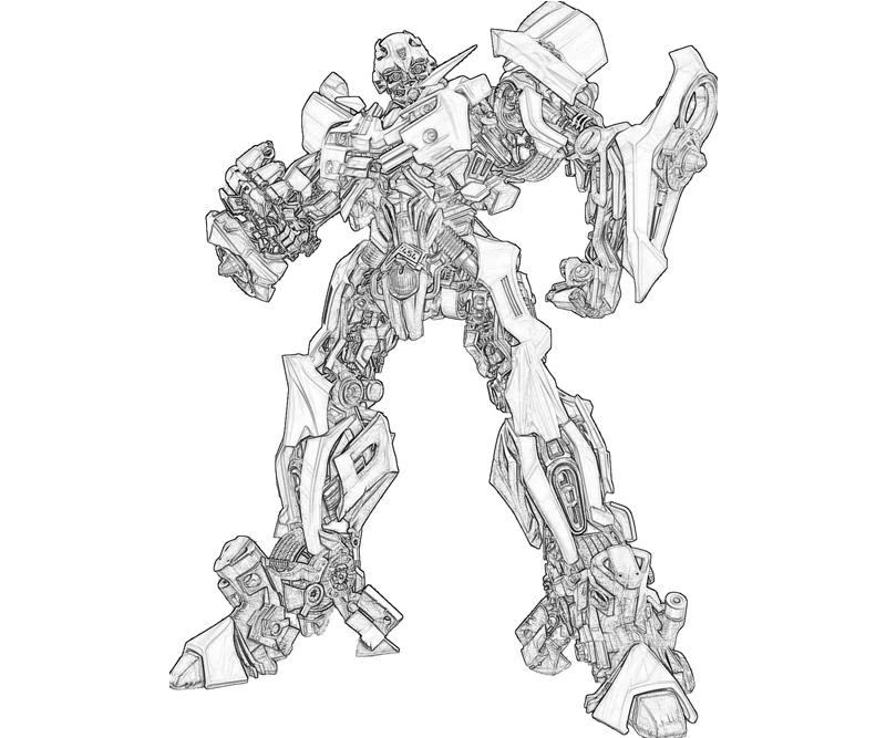 Coloriage gratuit Transformers #75188 de la collection Films et Séries TV à imprimer
