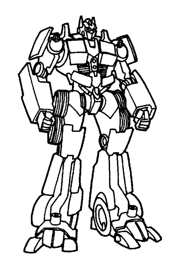 Coloriage gratuit Transformers #75272 de la collection Films et Séries TV à imprimer