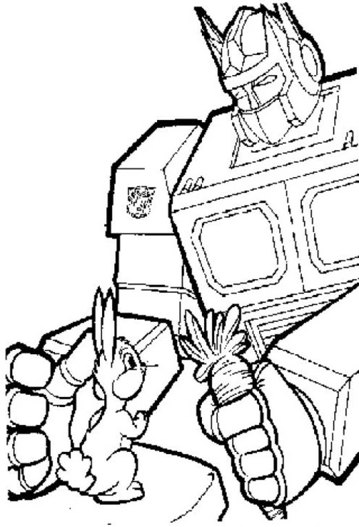 Joli coloriage Transformers #75291 de la collection Films et Séries TV, prêt à imprimer pour petits et grands