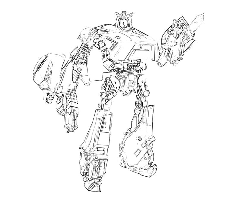 Coloriage gratuit Transformers #75330 de la collection Films et Séries TV à imprimer