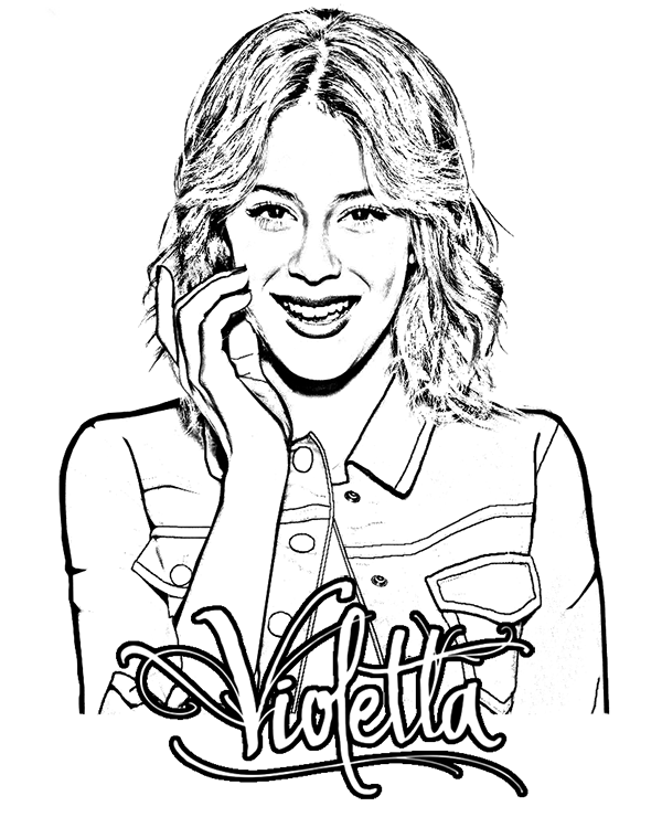 Dessin à colorier Violetta #170448 issu de la collection Films et Séries TV, prêt à imprimer Dessin à colorier Violetta #170448 issu de la collection Films et Séries TV, prêt à imprimer