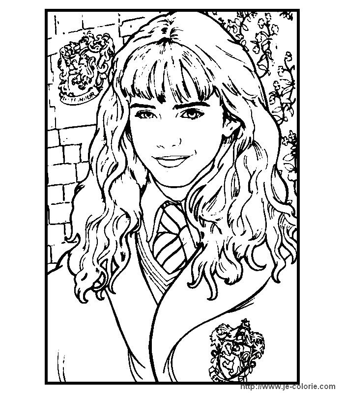 Dessin à colorier: Harry Potter (Films) #69724 - Coloriages à Imprimer Gratuits