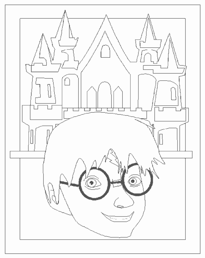 Dessin à colorier: Harry Potter (Films) #69848 - Coloriages à Imprimer Gratuits
