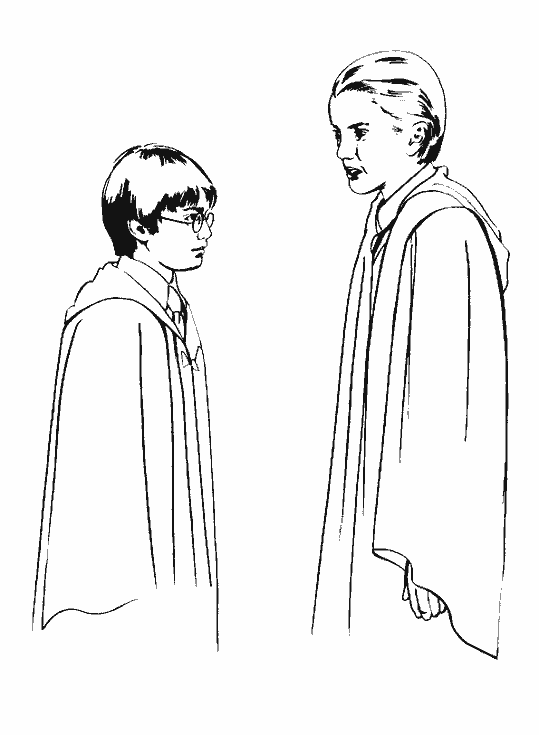 Dessin à colorier: Harry Potter (Films) #69877 - Coloriages à Imprimer Gratuits