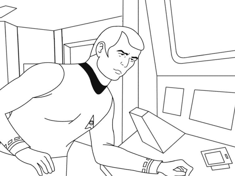 Dessin à colorier: Star Trek (Films) #70141 - Coloriages à Imprimer Gratuits