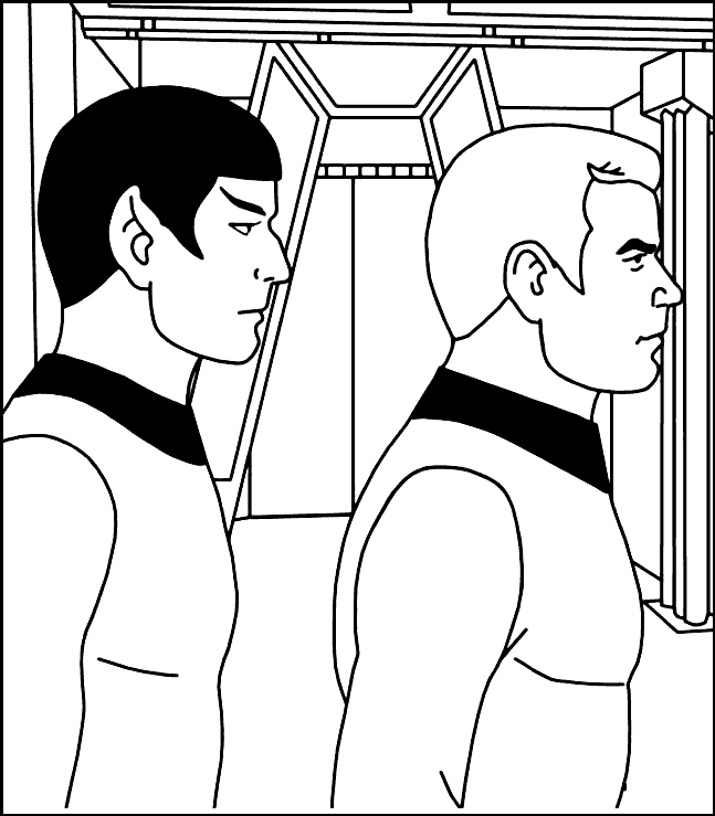 Dessin à colorier: Star Trek (Films) #70159 - Coloriages à Imprimer Gratuits