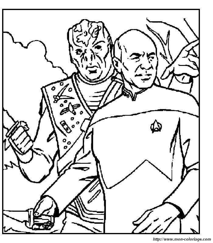 Dessin à colorier: Star Trek (Films) #70170 - Coloriages à Imprimer Gratuits