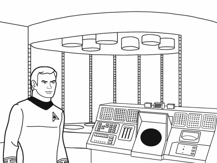 Dessin à colorier: Star Trek (Films) #70172 - Coloriages à Imprimer Gratuits