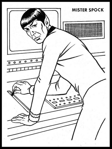 Dessin à colorier: Star Trek (Films) #70217 - Coloriages à Imprimer Gratuits