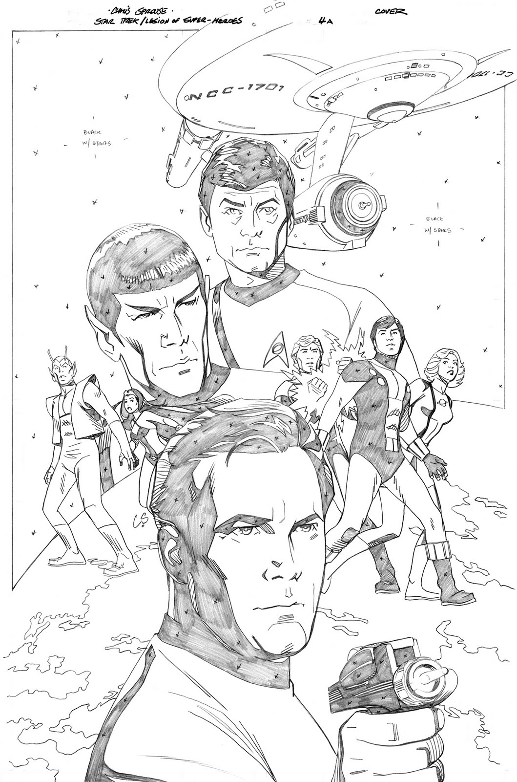 Dessin à colorier: Star Trek (Films) #70301 - Coloriages à Imprimer Gratuits