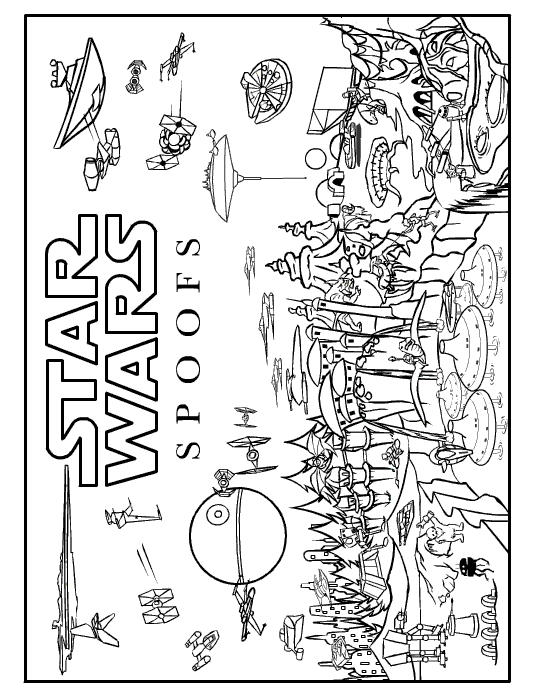 Dessin Star Wars #70575 (Films) à colorier – Coloriages à imprimer