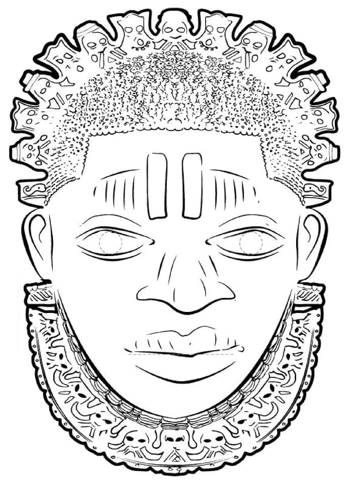 Dessin à colorier: Afrique (Géographie et Lieux) #193748 - Coloriages à Imprimer Gratuits