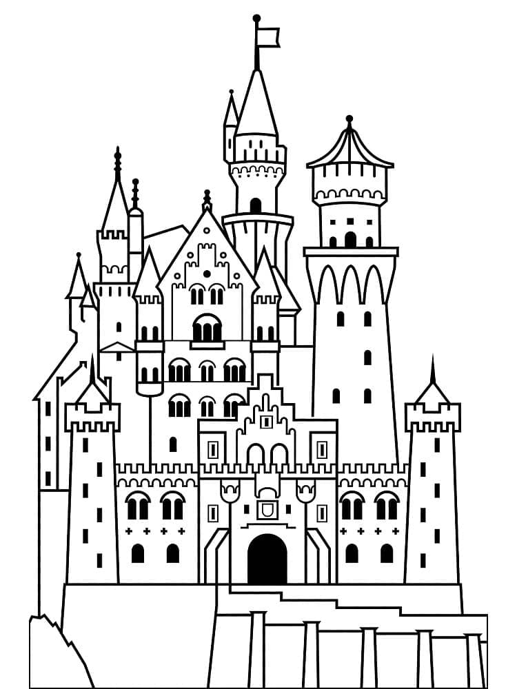 Dessin à colorier: Allemagne (Géographie et Lieux) #183906 - Coloriages à Imprimer Gratuits