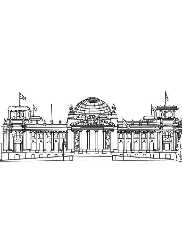 Dessin à colorier: Allemagne (Géographie et Lieux) #183919 - Coloriages à Imprimer Gratuits