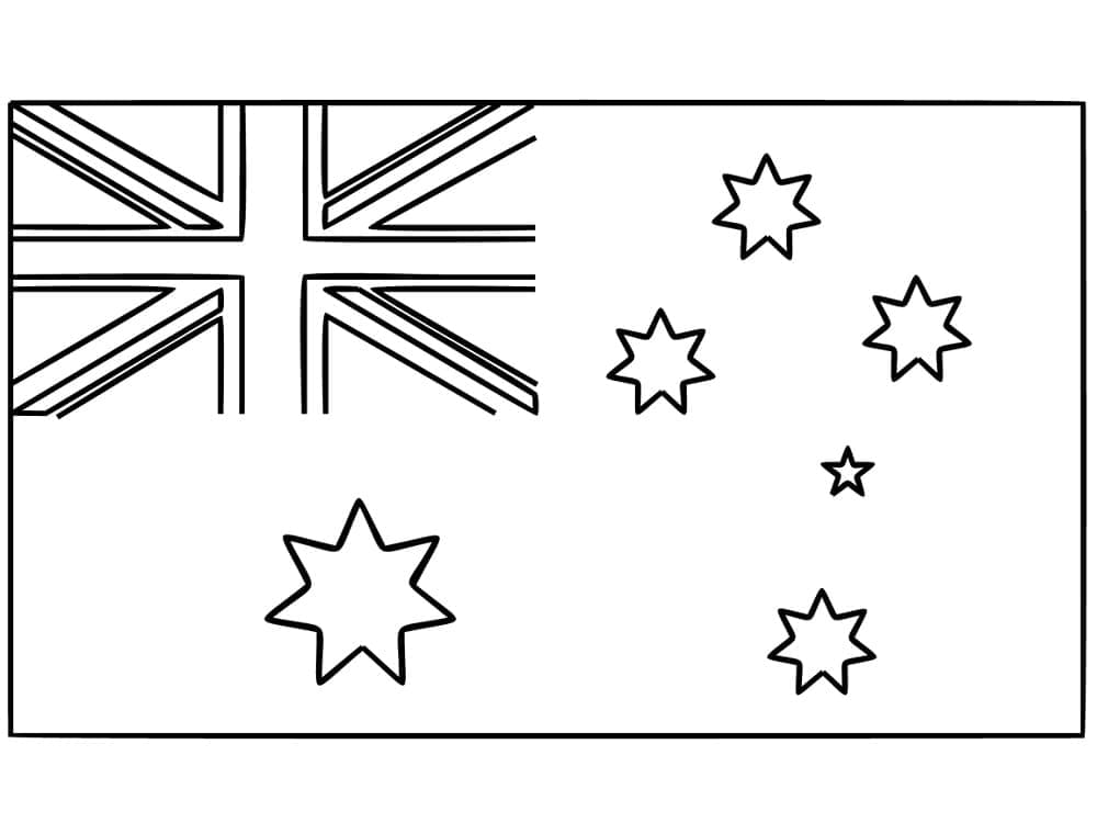 Dessin à colorier: Australie (Géographie et Lieux) #184052 - Coloriages à Imprimer Gratuits