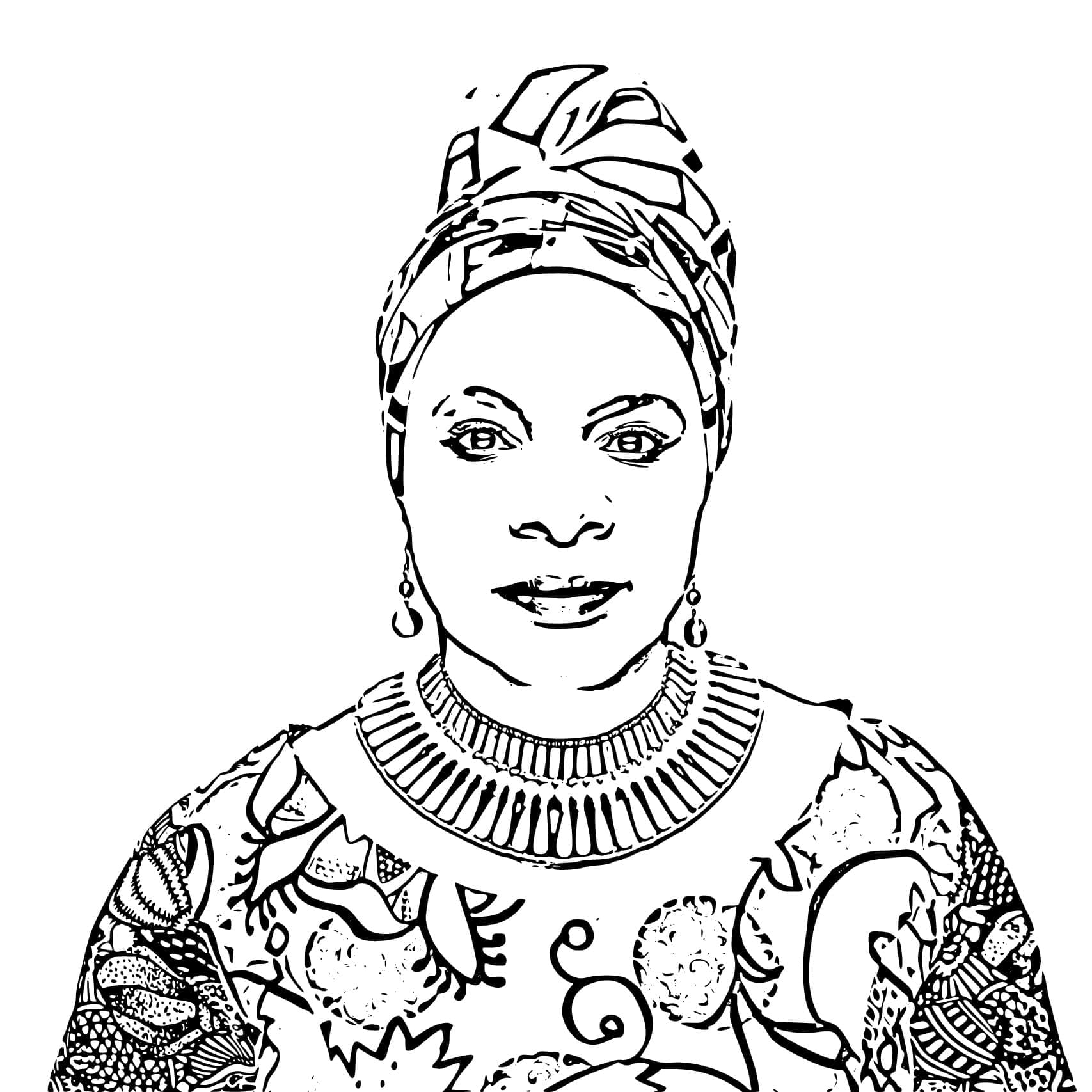 Dessin à colorier: Bénin (Géographie et Lieux) #190844 - Coloriages à Imprimer Gratuits