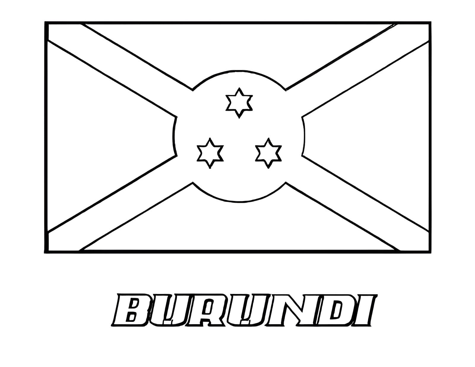 Dessin à colorier: Burundi (Géographie et Lieux) #191708 - Coloriages à Imprimer Gratuits