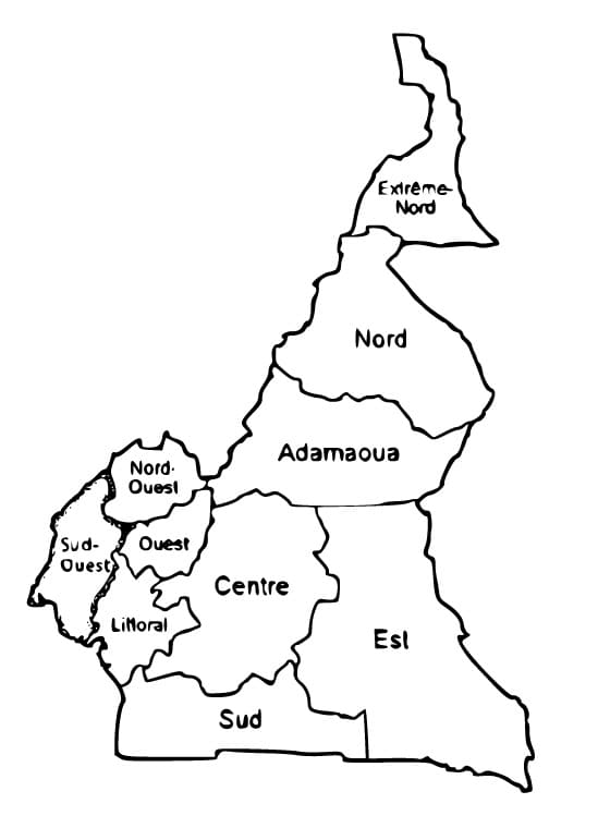 Dessin à colorier: Cameroun (Géographie et Lieux) #183893 - Coloriages à Imprimer Gratuits