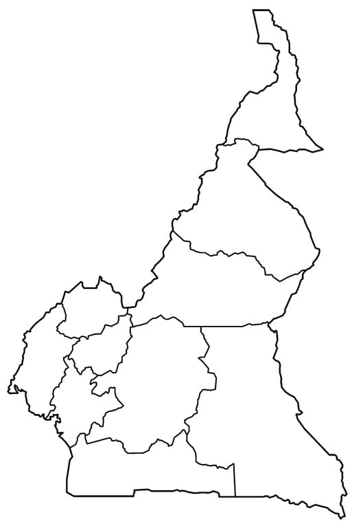 Dessin à colorier: Cameroun (Géographie et Lieux) #183894 - Coloriages à Imprimer Gratuits