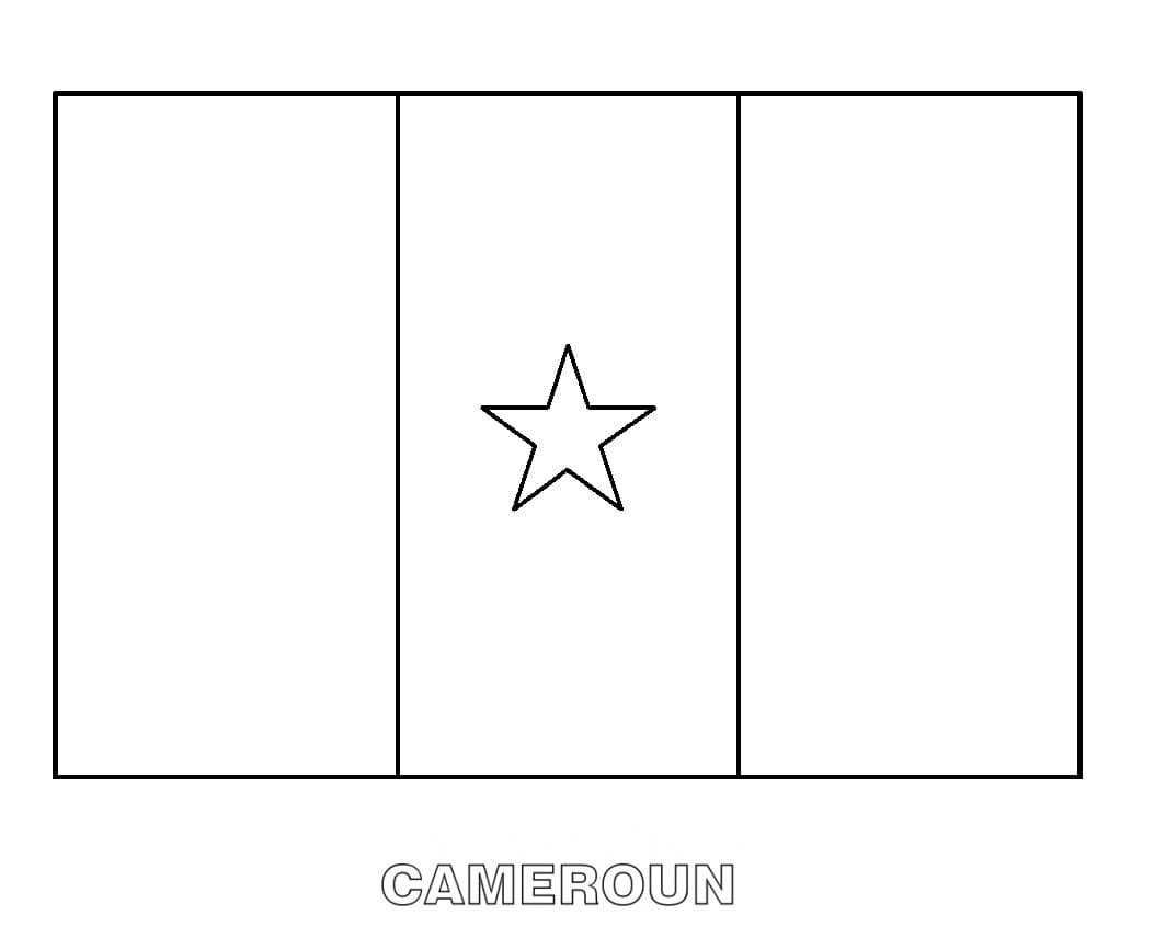 Dessin à colorier: Cameroun (Géographie et Lieux) #183895 - Coloriages à Imprimer Gratuits