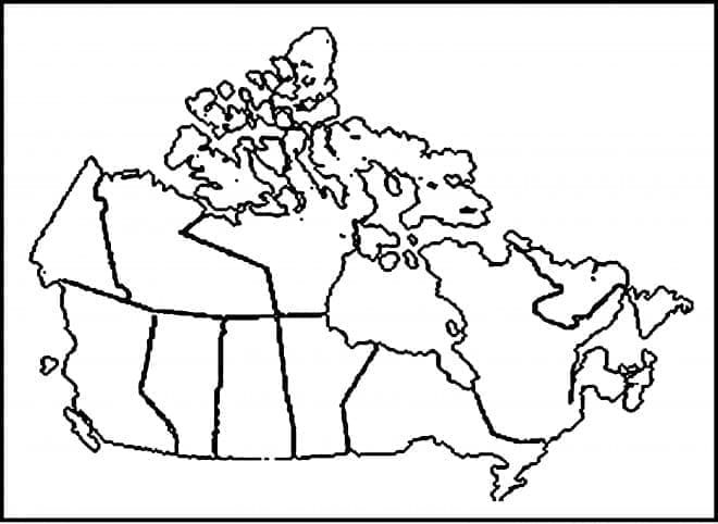 Dessin à colorier: Canada (Géographie et Lieux) #183823 - Coloriages à Imprimer Gratuits