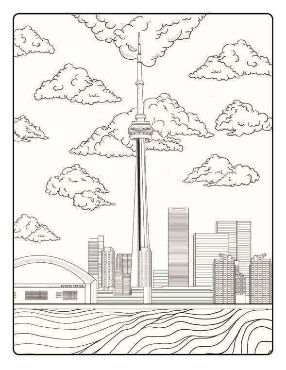 Dessin à colorier: Canada (Géographie et Lieux) #183832 - Coloriages à Imprimer Gratuits