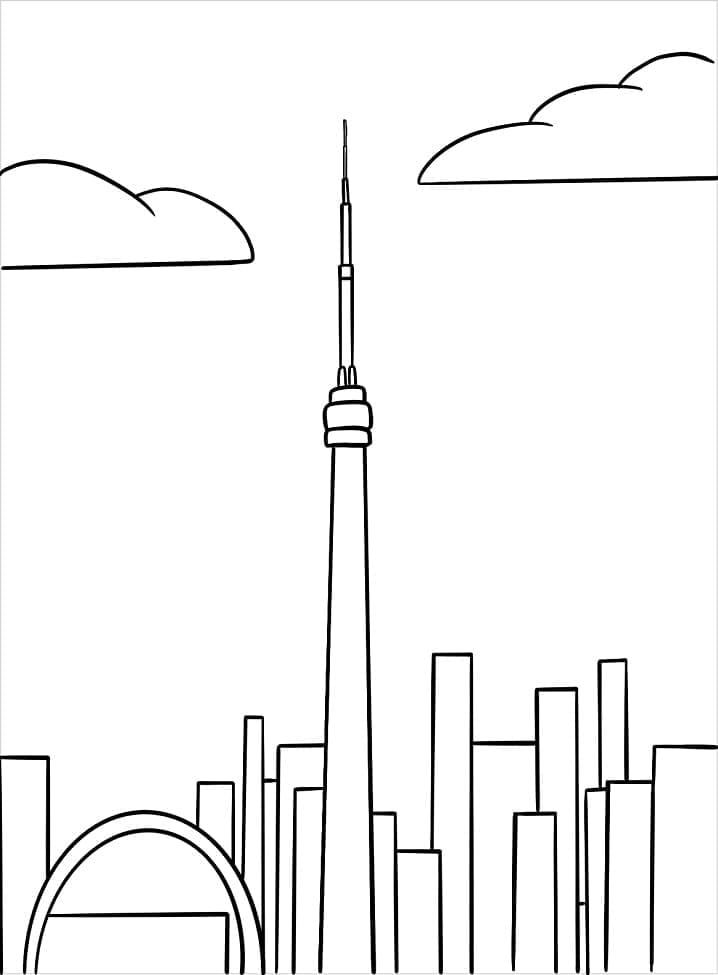 Dessin à colorier: Canada (Géographie et Lieux) #183833 - Coloriages à Imprimer Gratuits