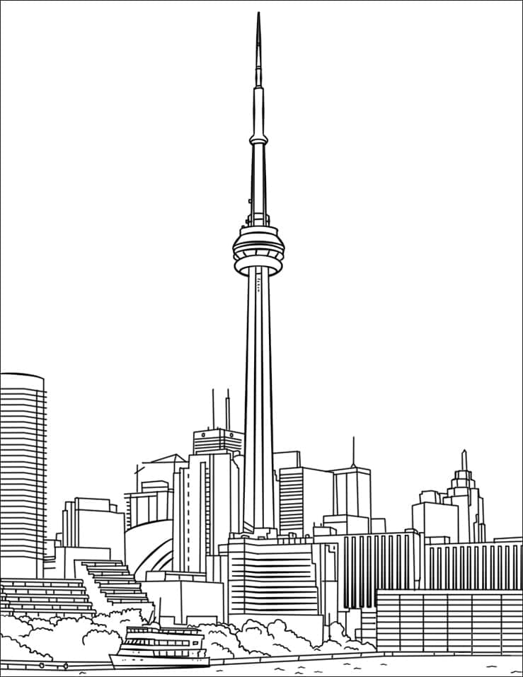 Dessin à colorier: Canada (Géographie et Lieux) #183836 - Coloriages à Imprimer Gratuits