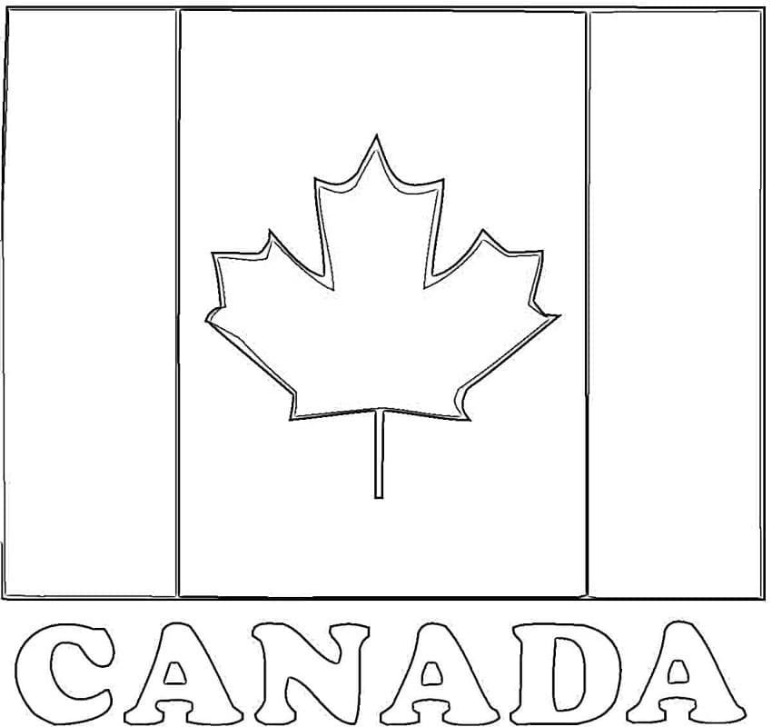 Dessin à colorier: Canada (Géographie et Lieux) #185406 - Coloriages à Imprimer Gratuits