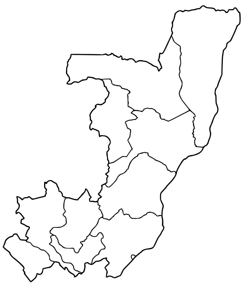 Dessin à colorier: Congo (Géographie et Lieux) #193388 - Coloriages à Imprimer Gratuits