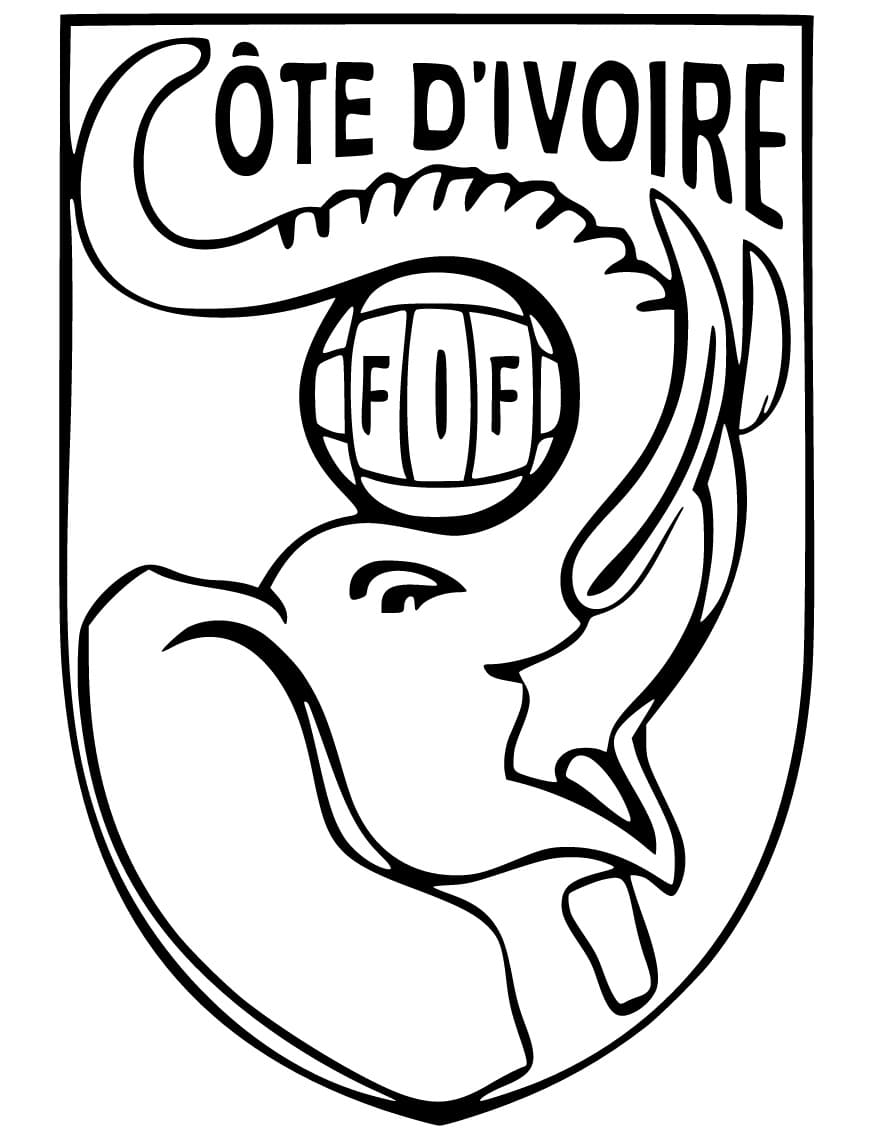 Dessin à colorier: Côte d’Ivoire (Géographie et Lieux) #191687 - Coloriages à Imprimer Gratuits