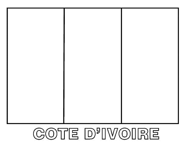 Dessin à colorier: Côte d’Ivoire (Géographie et Lieux) #191694 - Coloriages à Imprimer Gratuits