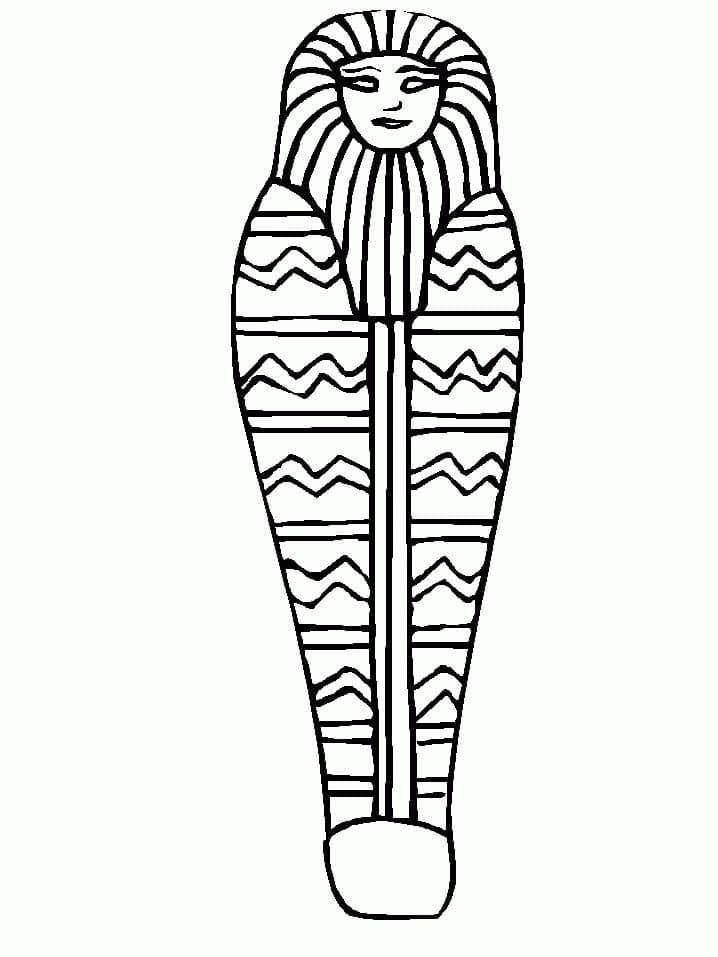 Dessin à colorier: Égypte (Géographie et Lieux) #192829 - Coloriages à Imprimer Gratuits