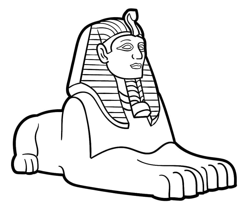 Dessin à colorier: Égypte (Géographie et Lieux) #192830 - Coloriages à Imprimer Gratuits