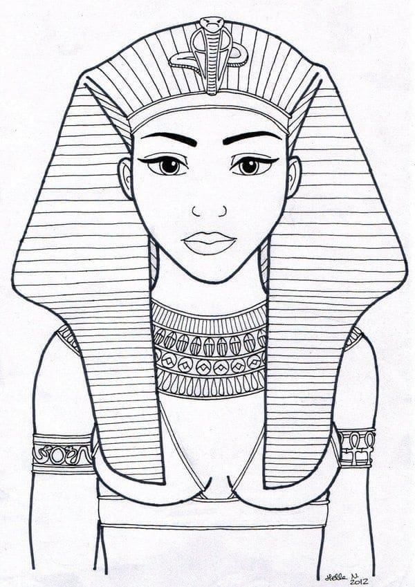 Dessin à colorier: Égypte (Géographie et Lieux) #192836 - Coloriages à Imprimer Gratuits