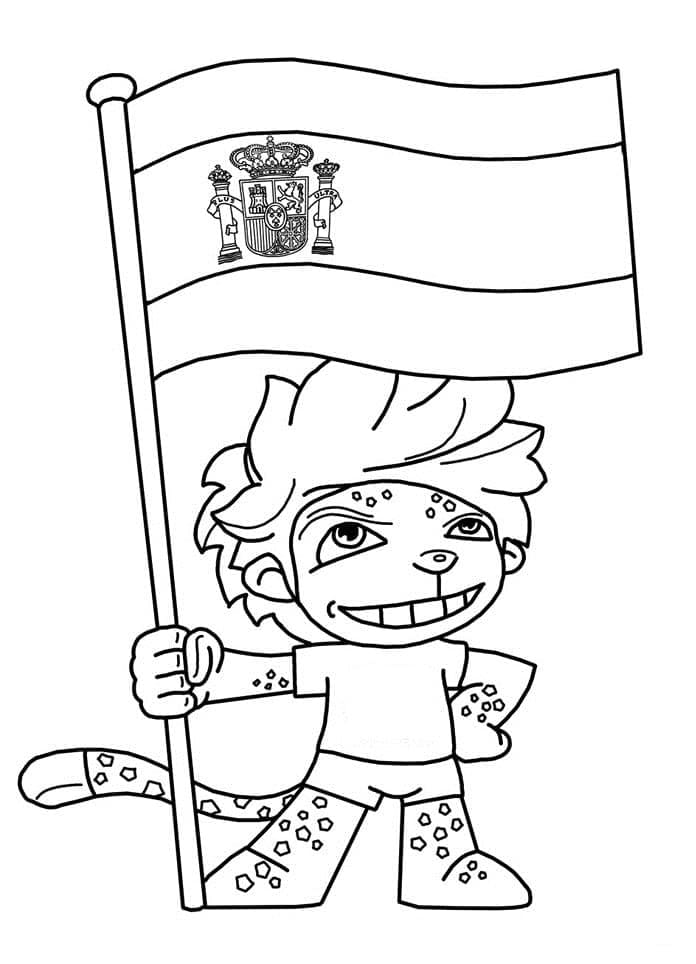 Dessin à colorier: Espagne (Géographie et Lieux) #218193 - Coloriages à Imprimer Gratuits