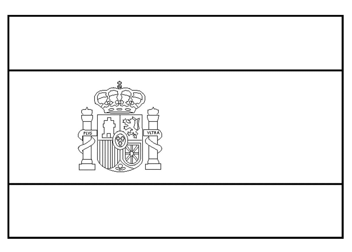 Dessin à colorier: Espagne (Géographie et Lieux) #218194 - Coloriages à Imprimer Gratuits
